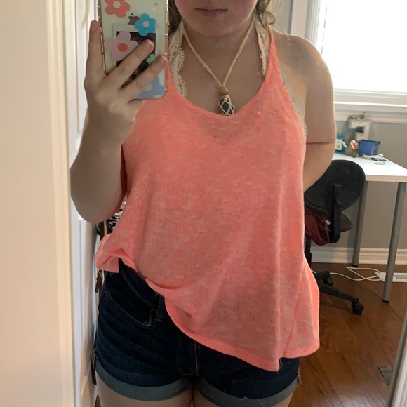 pink tank top! - Picture 1 of 2
